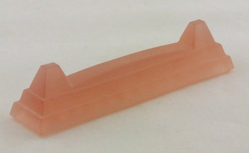 Porte couteaux en verre satiné Rosé