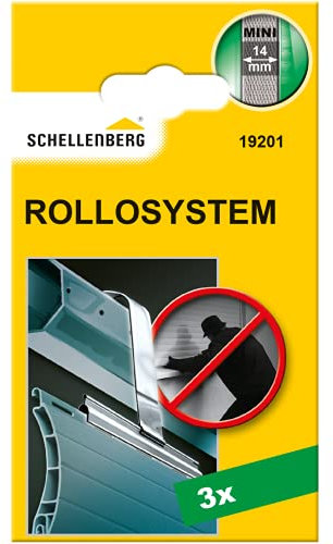Schellenberg 19201 Rollladenaufhängung Mini, Edelstahl