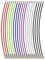 Wisdompro Schlüsselanhänger Edelstahl-Draht-Ring 2 mm für Gepäckanhänger, Schlüsselringe, etc., 6.3 20Pack