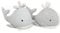 Carousel Home Fabric Seashore Whale Doorstop ~ Nautical Animal Door Stop