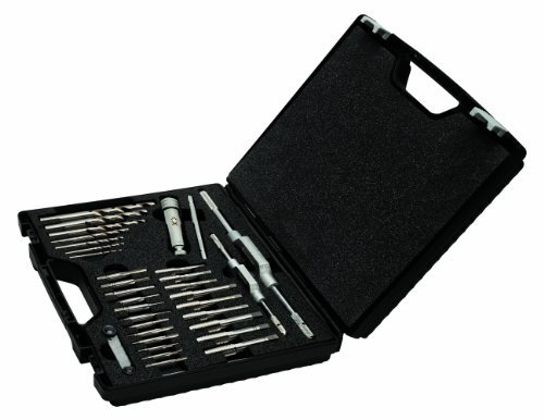 Exact 70551 HSS M3-M12 Premium Gewindeschneid-Sortiment Handgewindebohrer (32-teilig)