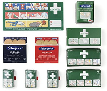 Cederroth Refill-Paket Erste-Hilfe-Station, 11-teilig