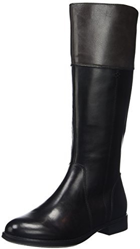 Tamaris 25530, Stivali alti Donna, Nero (Blk/Graphite 050), 37 EU