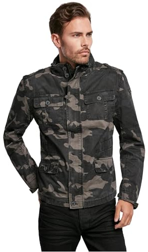 Brandit Britannia Jacket, color: darkcamo, size: XXL