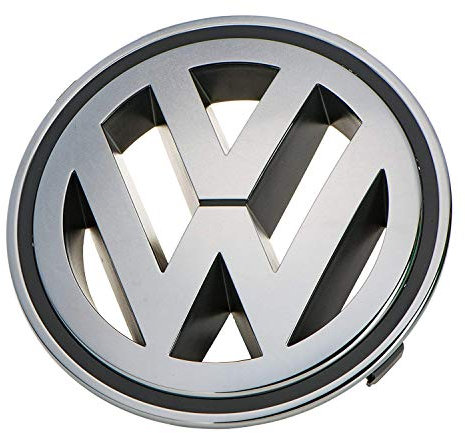 Volkswagen Original VW Ersatzteile VW Zeichen Emblem Kühlergrill 150mm (Golf V Jetta Passat)