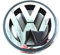 Volkswagen Original VW Ersatzteile VW Zeichen Emblem Kühlergrill 150mm (Golf V Jetta Passat)