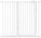 Safetots Extra Tall Metal Safety Gate Pressure Fit, 107.4cm - 115cm, White, 104cm in Height, Extra Tall Stair Gate, Tall Baby Gate, Easy Installation