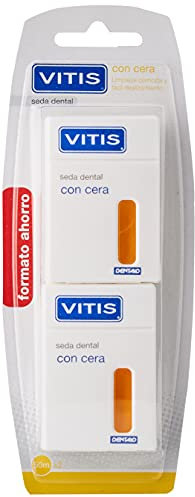 Seda Dent Vitis Con Cera Duplo 2X50M