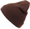 noTrash2003 Warme Doppelstrickmütze Beanie mit Umschlag Soft Acryl - Reach Zertifiziert Beanie-Hat Wintermütze Damenmütze Herrenmütze