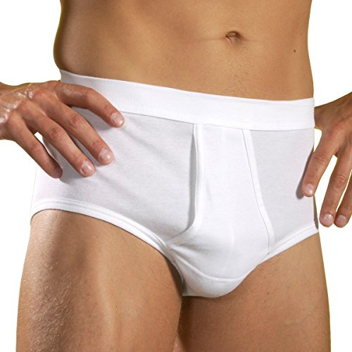 HERMKO 3240 Herren Slip mit Eingriff Unterhose aus 100% Bio-Baumwolle in vielen Farben bis Gr. 14