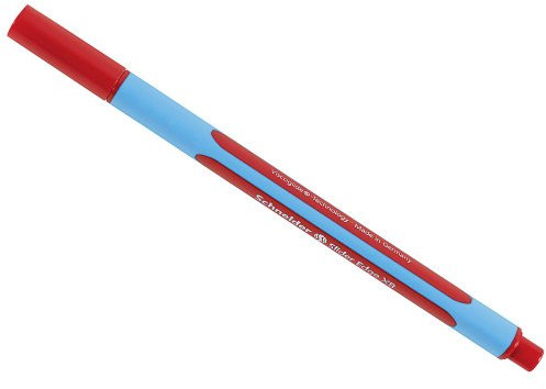 Schneider Slider Basic XB Quick-Dry Kugelschreiber, Rot 1 Stück (1er Pack)