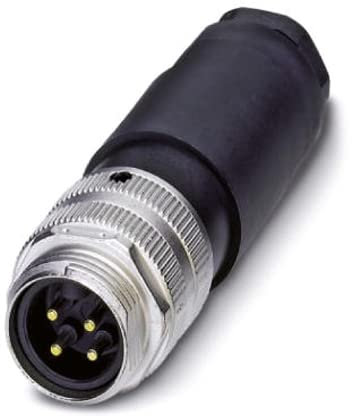 Phoenix Contact SACC 7/8-16 7/8 Rundsteckverbinder Stecker 4-polig / 9.0A Kabelmontage, Schraubanschluss IP 67