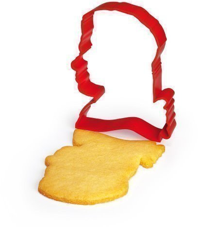 Mozart Souvenir & Ausstechform in rot