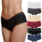 Fabio Farini - 6er Pack Damen Panties Hipster mit verführerischen Spitzendetails - Frauen Unterhosen Brazilian Slips Brasil Spitze Unterwäsche Multifarb Set 40-42