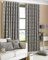 Riva Paoletti Hanover Vorhang mit Ösen, Silber, Textil, grau, 66 x 72 (168 x 183 cm)