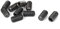sourcing map UNC 3/8-16 x 3/4 Vis à Tête Cylindrique à Tête Hexagonale et Filetage Noir 10Pcs