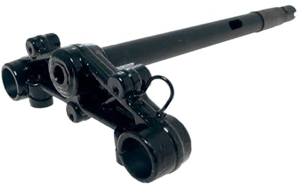 Gabelbrücke Standard kompatibel mit ATU Explorer Spin GE 50, KEEWAY RY8 50 | Typ:B05; Standrohraufnahme 31 mm, Länge mit Steuerschaft 385 mm; kompatibel mit CPI Aragon 50 JR45, GENERIC Onyx 50 2T AC