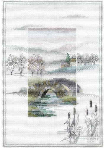 Derwentwater Designs - Misty Mornings - Winter Bridge