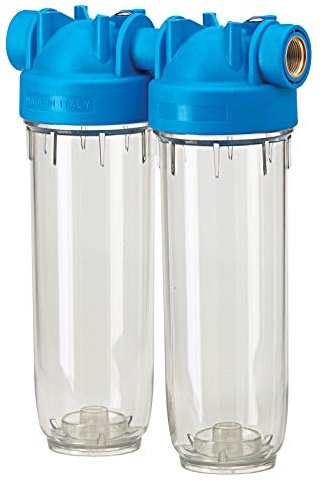 'DP 10 Duo 3/4 Boîtier OT TS double filtre d'eau domestique Filtre Eau Potable