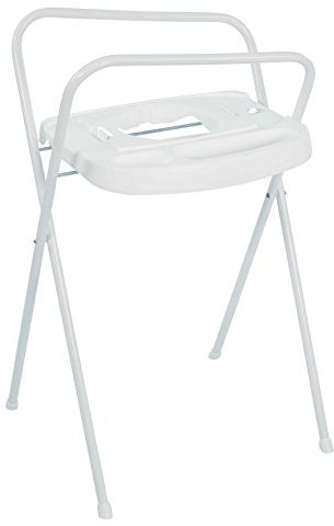 bébé-jou 220001 Wannenständer CLICK, 98 cm, weiß