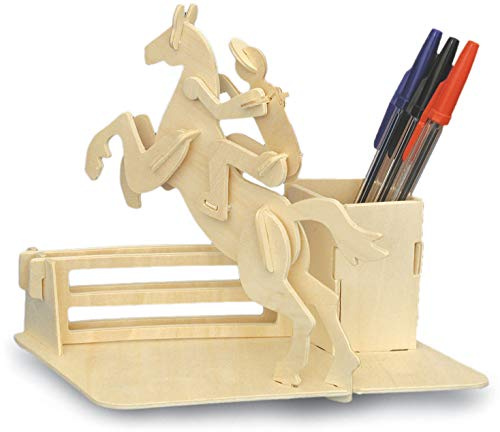 Quay Horse-Riding Pen Holder Woodcraft Construction Kit FSC