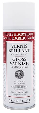 Sennelier Vernice Lucida Anti-UV Aerosol 400 ml