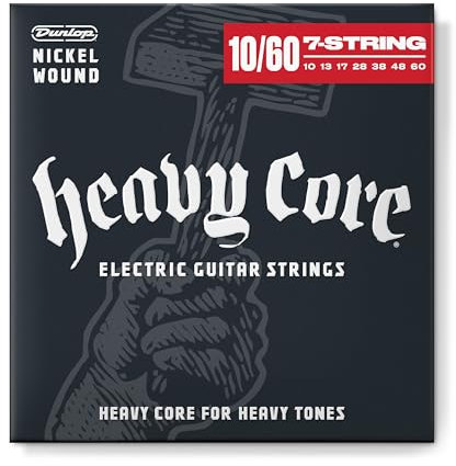 JIM DUNLOP - DHCN1060 - E-Gitarren-Saiten - Heavy Core Heavy Core 10-60