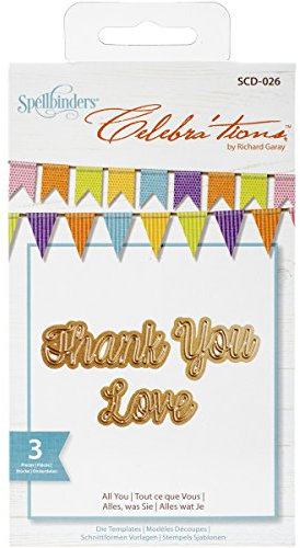 Spellbinders All You Dies, Set of 3, Brown