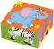 Viga 50836 - Würfelpuzzle, Wildtiere