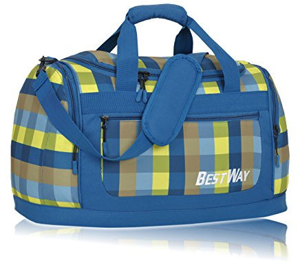 Bestway 40195-0533 Sporttasche, 40 Liter, Royalblau-Lime