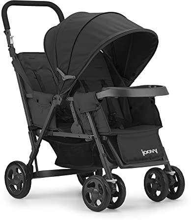Joovy 8167 Caboose Too Tandem Kinderwagen, schwarz