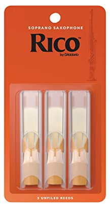 RICO Blätter für Sopransaxophon Stärke 3.0 (3 Stück)