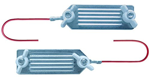 AKO Fencing Bandkupplung bis 40mm, schraubbar, 2-Fach, 80cm Kabellänge, 44616/011