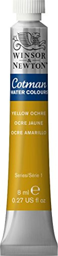 Winsor & Newton Cotman Watercolour Paint 8ml Tube – Yellow Hue 744