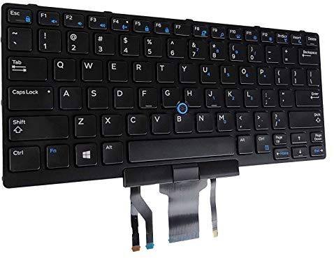 Nouveau Dell Latitude E7450 E5450 ALLEMAND QWERTZ clavier rétro-éclairé 4JPX1 04JPX1