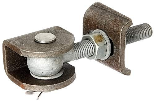 Alberts 412180 Torband | für 180° Öffnung | feuerverzinkte Schrauben und Muttern, Bolzen und Splint aus Edelstahl | Gewinde M20