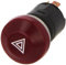 HELLA 6HF 003 916-031 Interruptor intermitente de aviso - Accionamiento por presión - 12V - Montaje - Halógena - iluminación interruptor: rojo - con bombilla