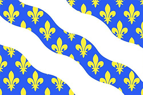 magFlags Drapeau XL Département des Yvelines | Drapeau Paysage | 2.16m² | 120x180cm