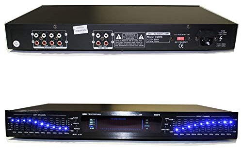 Emb – EQB75 – Dual 10 Band Equalizer stereo con analizzatore di spettro