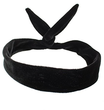 Zac's Alter Ego® - Draht-Haarband aus weichem Samt - Retro-Look