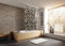 Kleine Wolke Duschrollo incl.Alu-Kassette Mosaik schwarz/grau/transparent 134/128x240 cm