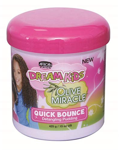 African Pride Dream Kids Olive Miracle Quick Bounce Detangling Pudding