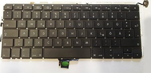 QWERTZ Teclado Macbook Pro 13,3 2009 – 2012 A1278 a1279 A1280 de Backlit