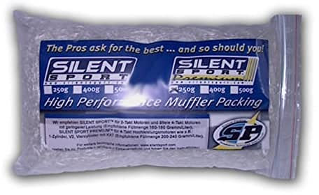 Silent Sport Premium™ Auspuffwolle 250 Gramm für 4-Takt Anwendungen