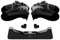 CAPCY PS4 Ladestation lädt zwei Playstation 4 Dualshock Controller schnell ohne Kabel, mit LED, platzsparend