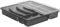 Rotho Basic Besteckkasten mit 6 Fächern, Kunststoff (PP) BPA-frei, anthrazit, (39.0 x 32.0 x 7.0 cm)