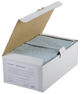 Semy Top Spezial-Putztuch in Spenderbox, blau, 29 x 38 cm, 100 Tücher per Box, 1er Pack (1 x 1 Stück)