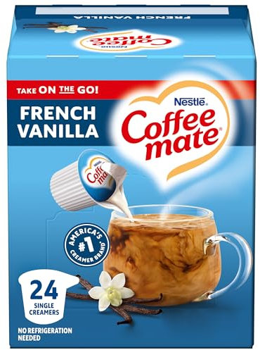 coffee-mate French Vanilla Liquid Coffee Creamer Singles 24 ct, 9 FL oz