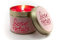 LILY FLAME CANDLE TIN -ROSE PETALS-GIFT EMPORIUM LOWEST PRICE