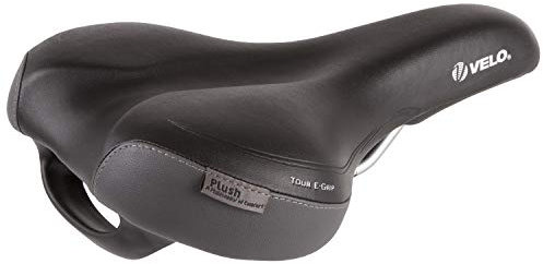 Velo Fahrradsattel E-Grip, schwarz, 250365, 190 mm